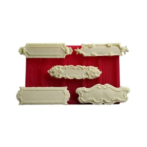Mulaj din silicon, decor 5 modele baroc