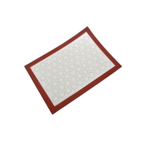 Plansa de copt din silicon cu armatura din fibra de sticla pentru macarons, 60x 40 cm