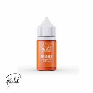 Colorant alimentar portocaliu pe baza de ulei, SuperOil Fractal Mandarin 30 ml