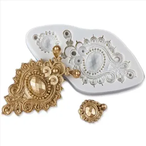Forma din silicon, model Decor