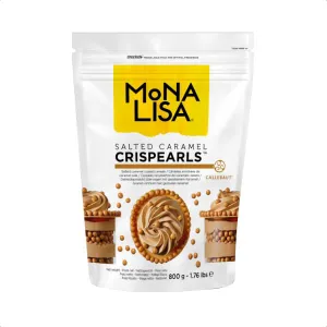 Mona Lisa – decorațiuni CRISPEARLS caramel sarat – 0,8kg
