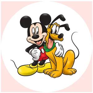 Imagine comestibila "Mickey Mouse si Pluto"