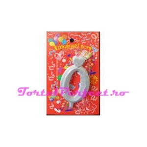 "0" Lumanare tort