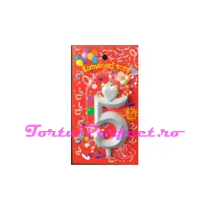 "5" Lumanare tort