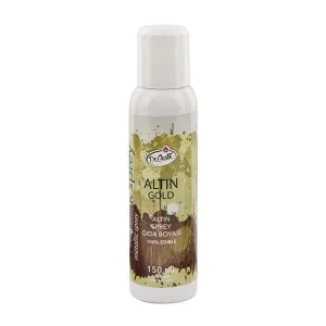 Colorant alimentar metalizat Spray 150 ML - auriu / gold, Dr Gusto