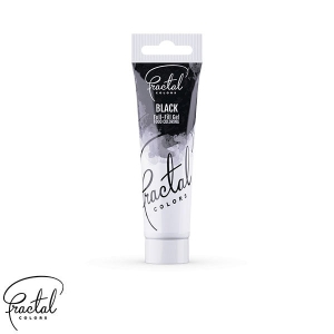 Colorant gel negru, Fractal 30g