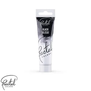Colorant gel negru, Fractal 30g
