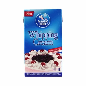 Crema decor vegetala 1L My Chef