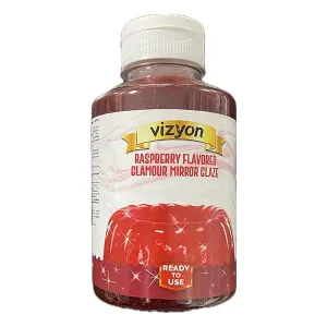 Glazura tort la rece cu aroma de zmeura, Vizyon 500g