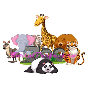 Imagine comestibila "Animalute Zoo"