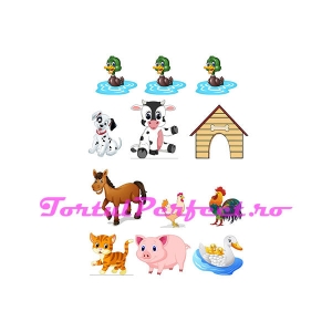 Imagine comestibila "Animalutele Disney"
