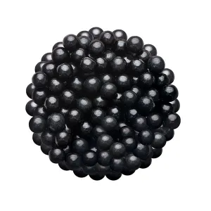 Perle de zahar negru 8mm, 90g Dr Gusto