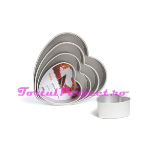 Tava 25 Cm Din Aluminiu-inima