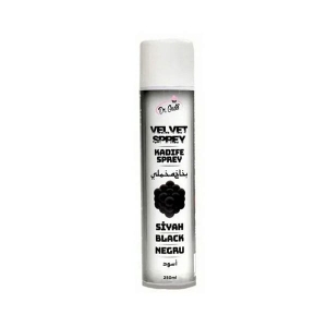 Colorant alimentar catifea Spray 250 ML - velvet negru, Dr Gusto