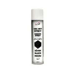 Colorant alimentar catifea Spray 250 ML - velvet negru, Dr Gusto