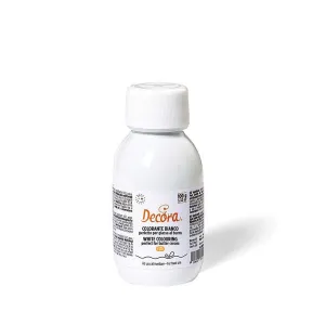 Colorant alimentar lichid alb Decora 100g