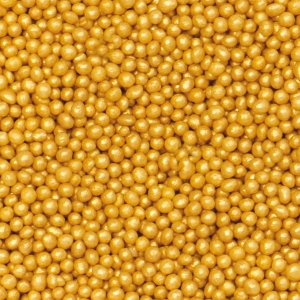 Perle de zahar aurii 2mm, 100g Dr Gusto