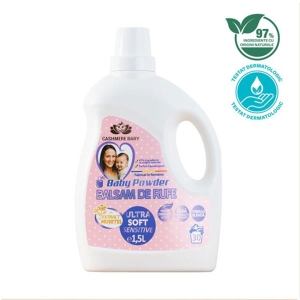 Balsam ultra soft sensitive, cu parfum BABY POWDER, 1,5L/ 30sp