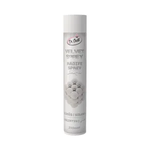 Colorant alimentar spray catifea 250 ML - argintiu, Dr Gusto