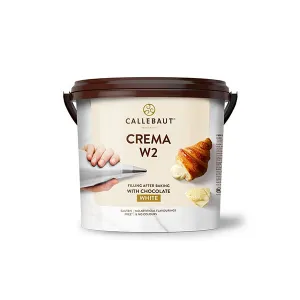 Crema de ciocolata alba, 5Kg - Callebaut W2