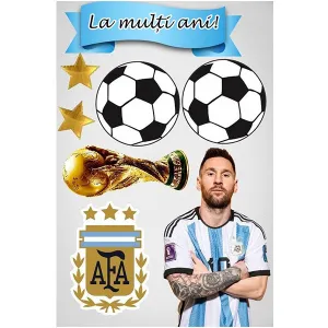 Imagine comestibila, Fotbal Argentina - Messi