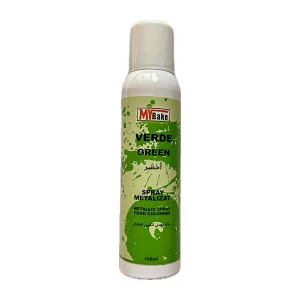 Colorant alimentar metalizat Spray 150 ML - Verde, MyBake