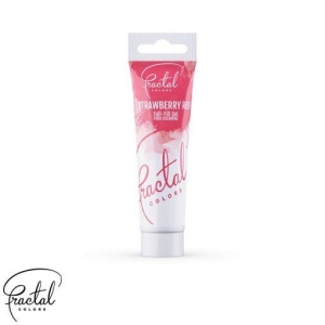 Colorant gel Fractal rosu capsuna, 30 gr