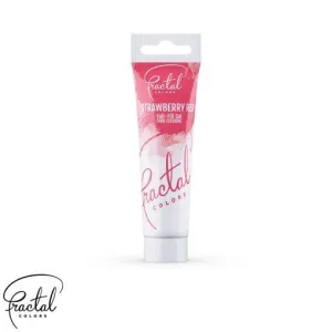 Colorant gel Fractal rosu capsuna, 30 gr