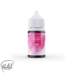 Colorant alimentar lichid Roz 30g - Fractal