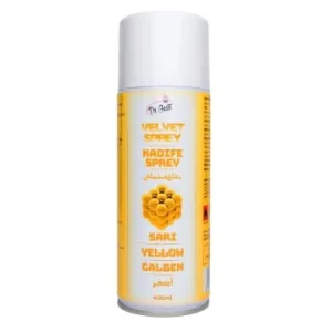 Colorant alimentar catifea Spray 250 ML - velvet galben, Dr Gusto