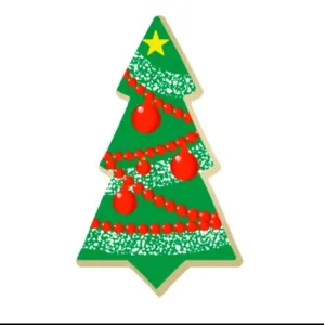 Decoratiuni din ciocolata, Brad de Craciun Korinitta