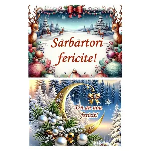 Imagine comestibila, Craciun fericit