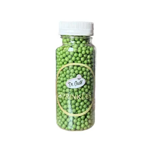 Perle de zahar verde 4mm, 140g Dr Gusto