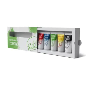 Set coloranți alimentari Gel Fractal Essential Full Fill 5x12g