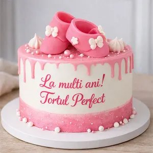 Decoratiuni din zahar – Botosei roz