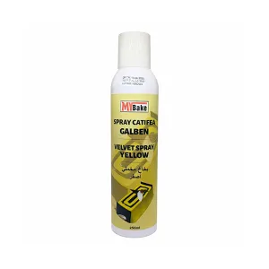 Colorant alimentar spray catifea 250 ML - galben, MyBake