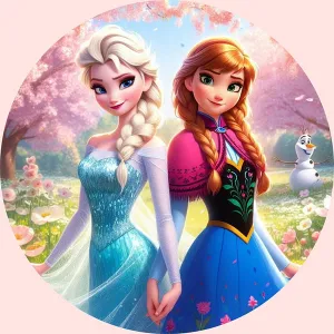 Imagine comestibila, Ana si Elsa