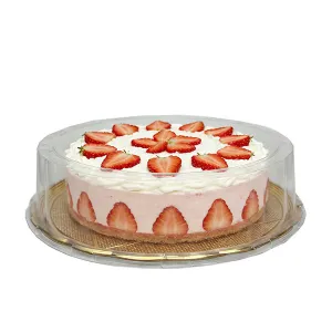 Set 10 caserole aurii cu capac, 24x24x8 cm