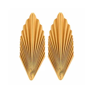 Set 2 evantaie elegante aurii – design modern 15 cm