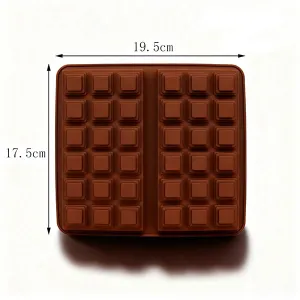 Formă silicon ciocolată tabletă, 19.5 x 17.5 cm