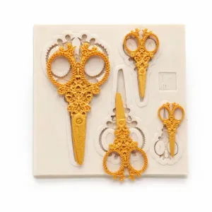 Mulaj din silicon pentru Botez, foarfece