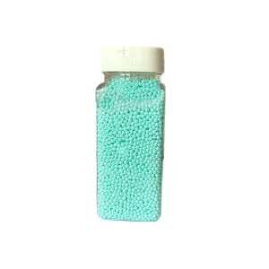 Perle de zahar bleo 1 mm pentru decor, 100g DGN