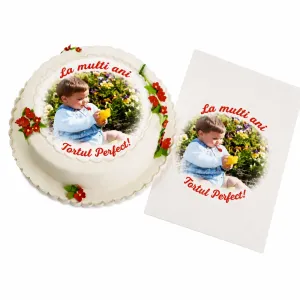 Set 50 foi hartie comestibila 0.6mm | Wafer Paper A4 pentru imprimare imagini