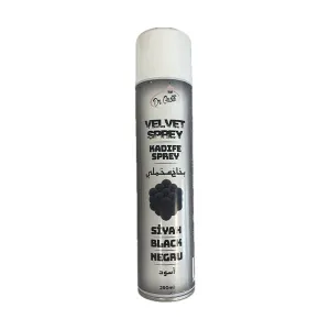 Spray colorant alimentar catifea Spray 400 ML - velvet negru, Dr Gusto