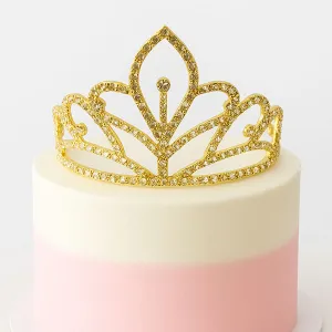 Tiara / Coronita aurie din metal