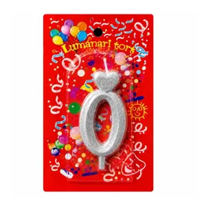 "0" Lumanare tort