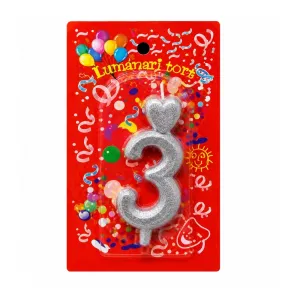 "3" Lumanare tort