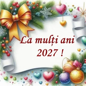 Imagine comestibila, Revelion 2027