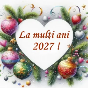 Imagine comestibila, La multi ani 2027!
