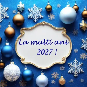 Imagine comestibila, La multi ani 2027!